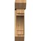 Ekena Millwork Merced Slat Rough Sawn Bracket w/ Offset Brace, Western Red Cedar, 8"W x 32"D x 32"H BKT0806X32X32MRC06RWR - alternate 2